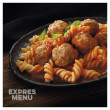 Hotové jídlo Expres menu Masové koule v rajské omáčce s fusilli