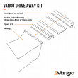 Spojovací sada Vango Driveaway Kit for 4mm & 6mm Rails 3m Set