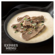 Hotové jídlo Expres menu Hovězí s křenovou omáčkou