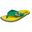 Pánské sandále Gumbies Islander Flip Flop Yellow Eroded