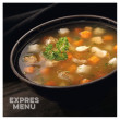 Polévka Expres menu Kuřecí vývar se zeleninou 1 porce