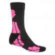 Ponožky Sensor Hiking Merino Wool černá/růžová