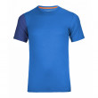 Pánské funkční triko Ortovox Rock'n'Wool Short Sleeve-modré-čelní pohled