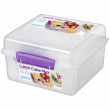 Box na potraviny Sistema Lunch Cube Max TO GO with Yogurt Pot 2l