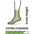 Pánské ponožky Smartwool Classic Hike Extra Cushion Crew