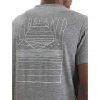 Pánské funkční triko Icebreaker Tech Lite II SS Tee Mountain Sunset