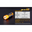 Dobíjecí baterie Fenix 18650 2600 mAh USB Li-ion