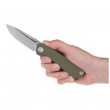 Nůž Acta Non Verba Z200 Stonewash/Plain Edge, G10/Liner Lock