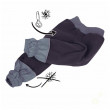 Dětské softshellové kalhoty s fleecem Unuo Fleece Basic Vzor