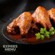 Jídlo Expres menu Kuř.křídla na medu a chilli