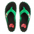 Dětské sandále Gumbies Islander Flip Flop Black Rasta