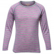 Dětské triko Devold Breeze Kid Shirt šedá/růžová