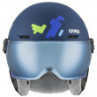Dětská lyžařská přilba Uvex Rocket Jr. Visor