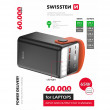 Powerbanka Swissten Power Line 60000 mAh 65W