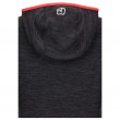 Dámská mikina Ortovox Fleece Light Melange Zip Neck-logo
