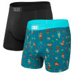 Boxerky Saxx Ultra Boxer Brief Fly 2Pk