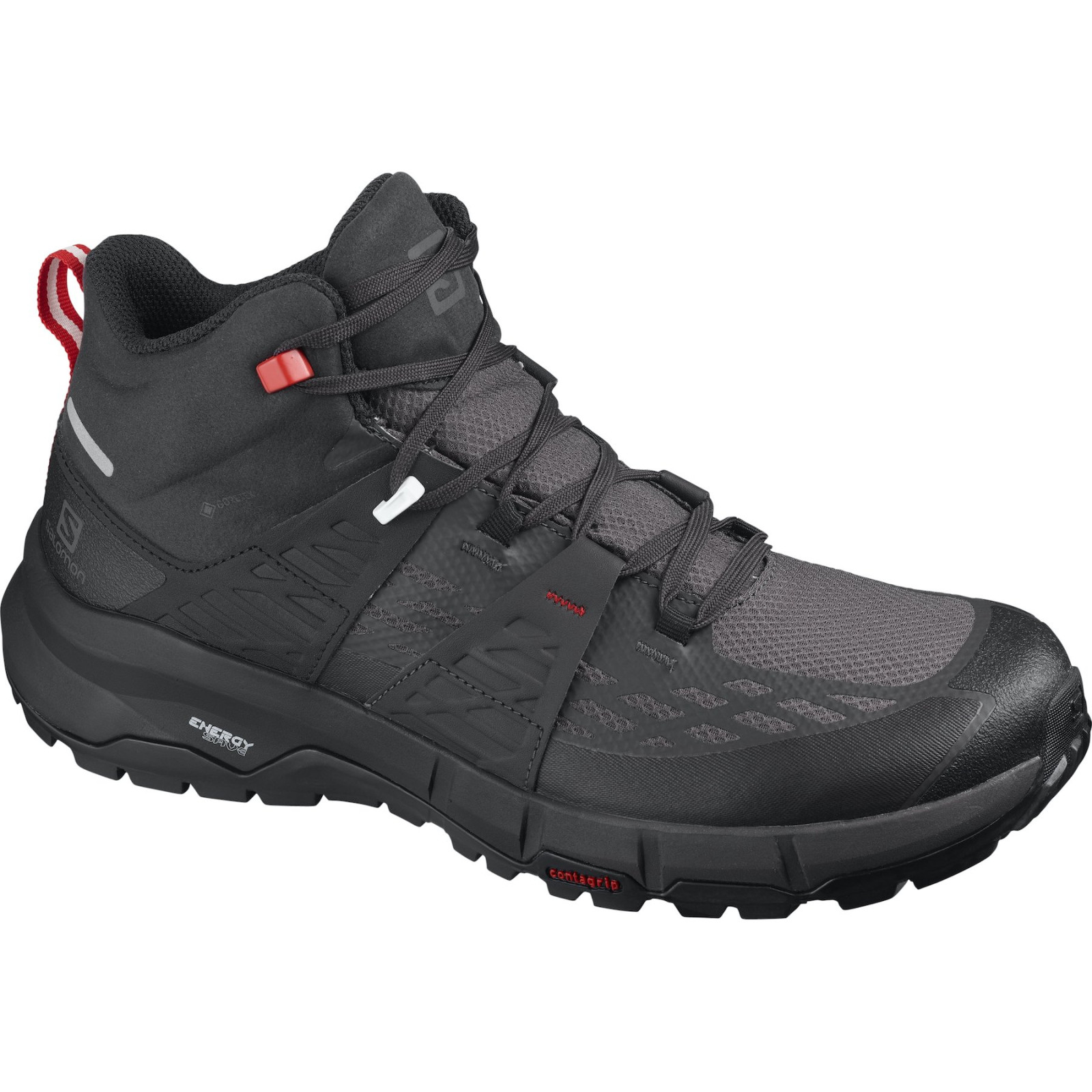 Pánské boty Salomon Odyssey Mid GTX Velikost bot (EU): 46 (2/3) / Barva: černá