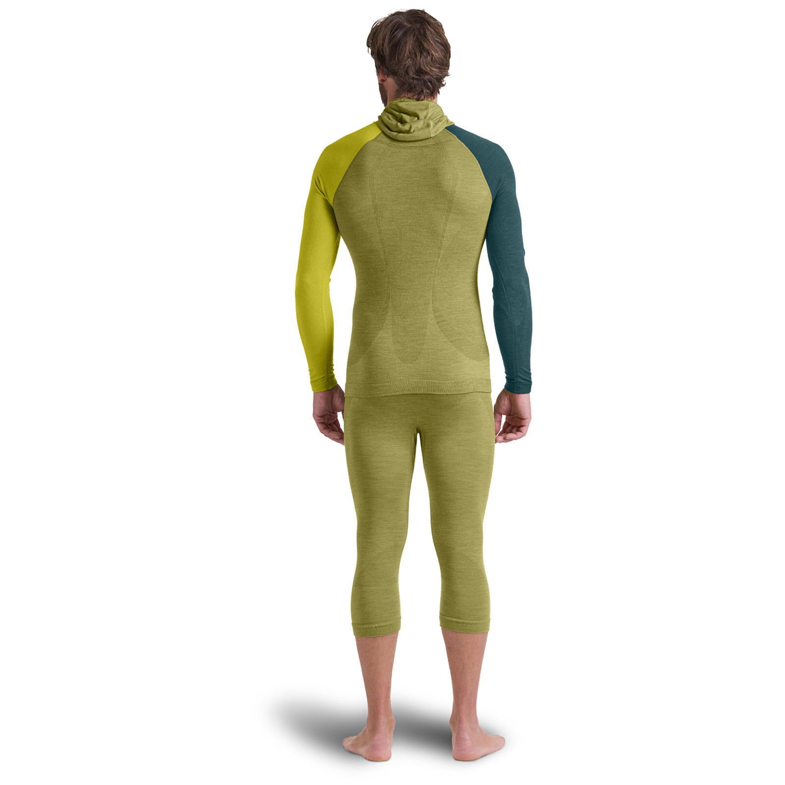 ORTOVOX 120 Comp Light Hoody M - Felpa Con Cappuccio Unisex, Leggera E Traspirante, Per Uomo E Donna - Dark Arctic Grey, Taglia S