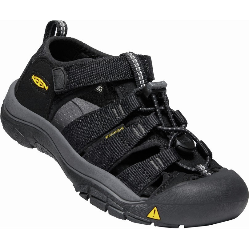 Dětské sandály Keen Newport H2 JR Velikost bot (EU): 36 / Barva: černá/žlutá