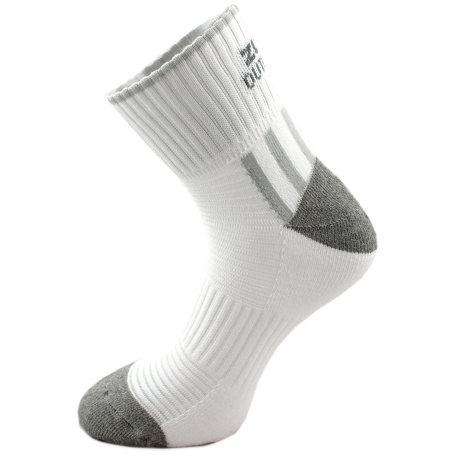 Dámské ponožky Zulu Trekking Low Women Velikost ponožek: 35-38 / Barva: bílá/šedá