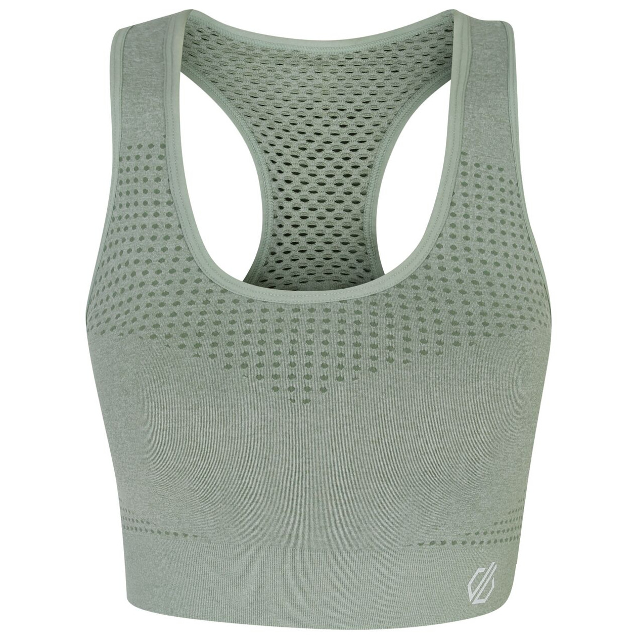 Podprsenka Dare 2b Dont Sweat It Bra Velikost: XS / Barva: zelená/šedá