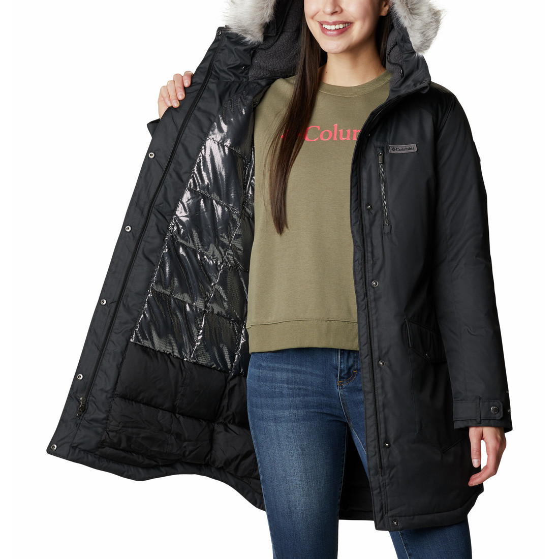 Columbia Suttle Mountain Long Insulated Jacket - Coat Women's | Buy online