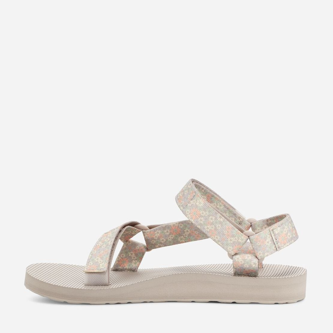 Sandales Teva Wildflower Femme - Sangles Imprimées Floral, Plastique Recyclé - Confortables Pour Ville, Festival, Eau