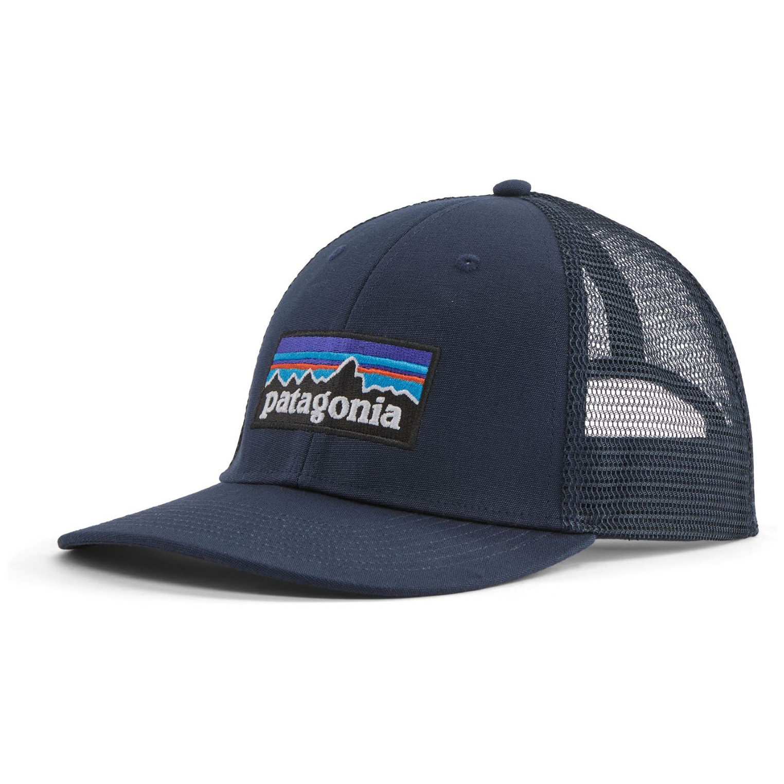 Kšiltovka Patagonia P-6 Logo LoPro Trucker Hat Barva: modrá/šedá