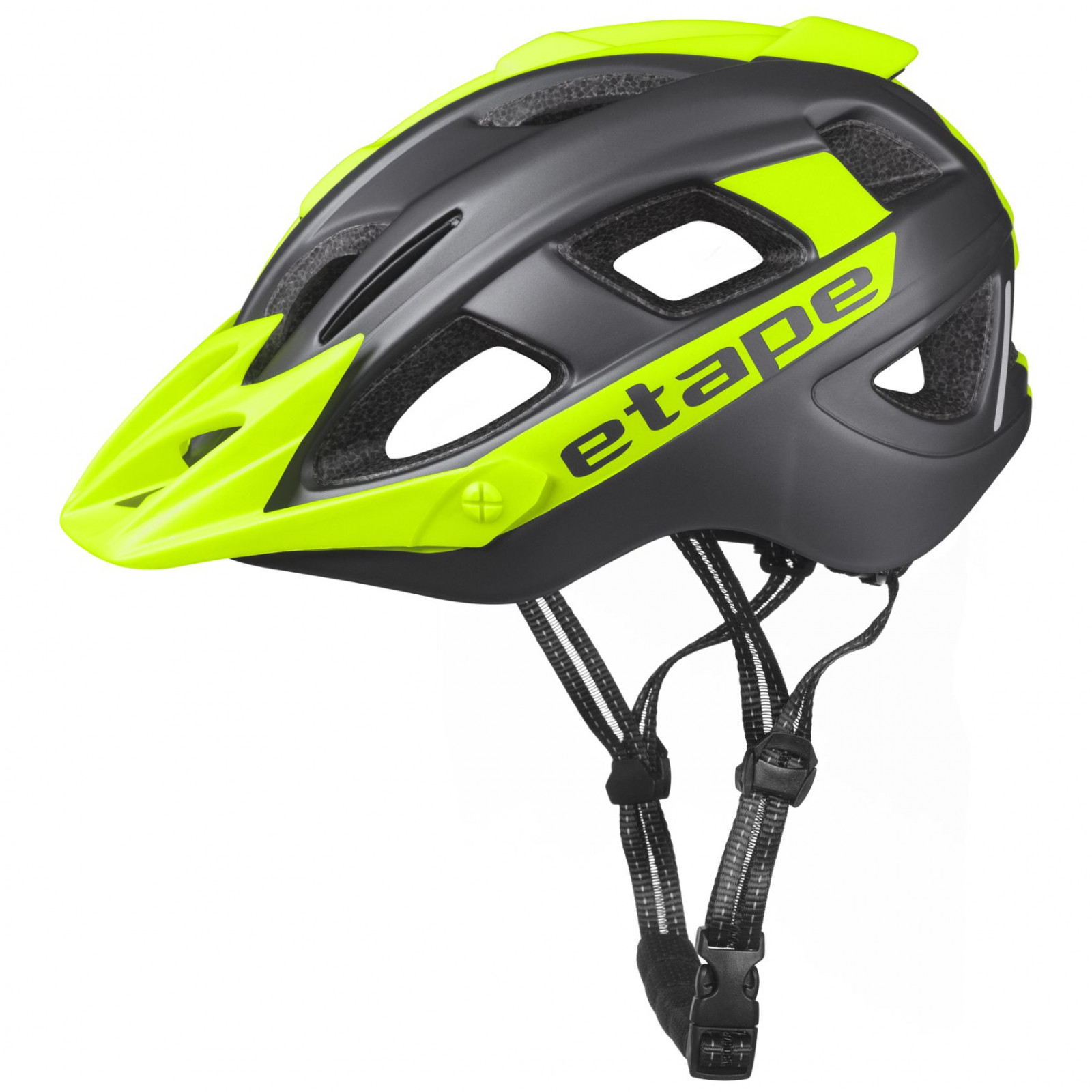 Dětská cyklistická helma Etape Hero Velikost helmy: 55-58 cm / Barva: černá/žlutá
