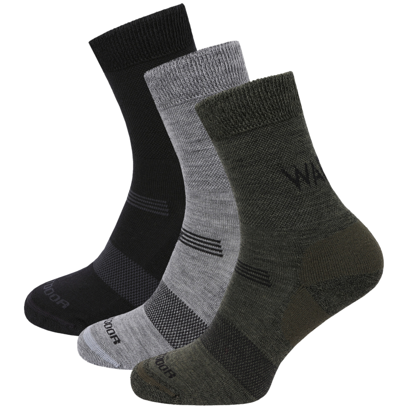 Warg Merino Hike M 3-pack