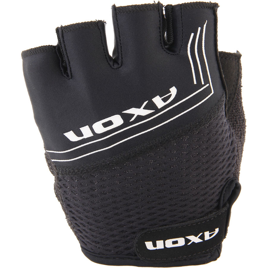 Cyklistické rukavice Axon 350 Velikost: S / Barva: černá