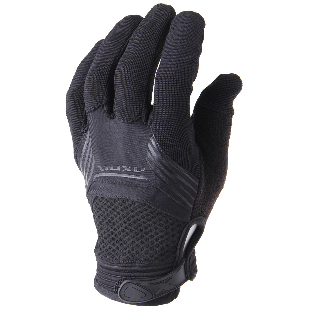 Cyklistické rukavice Axon Cyklorukavice 508 Velikost: L / Barva: černá