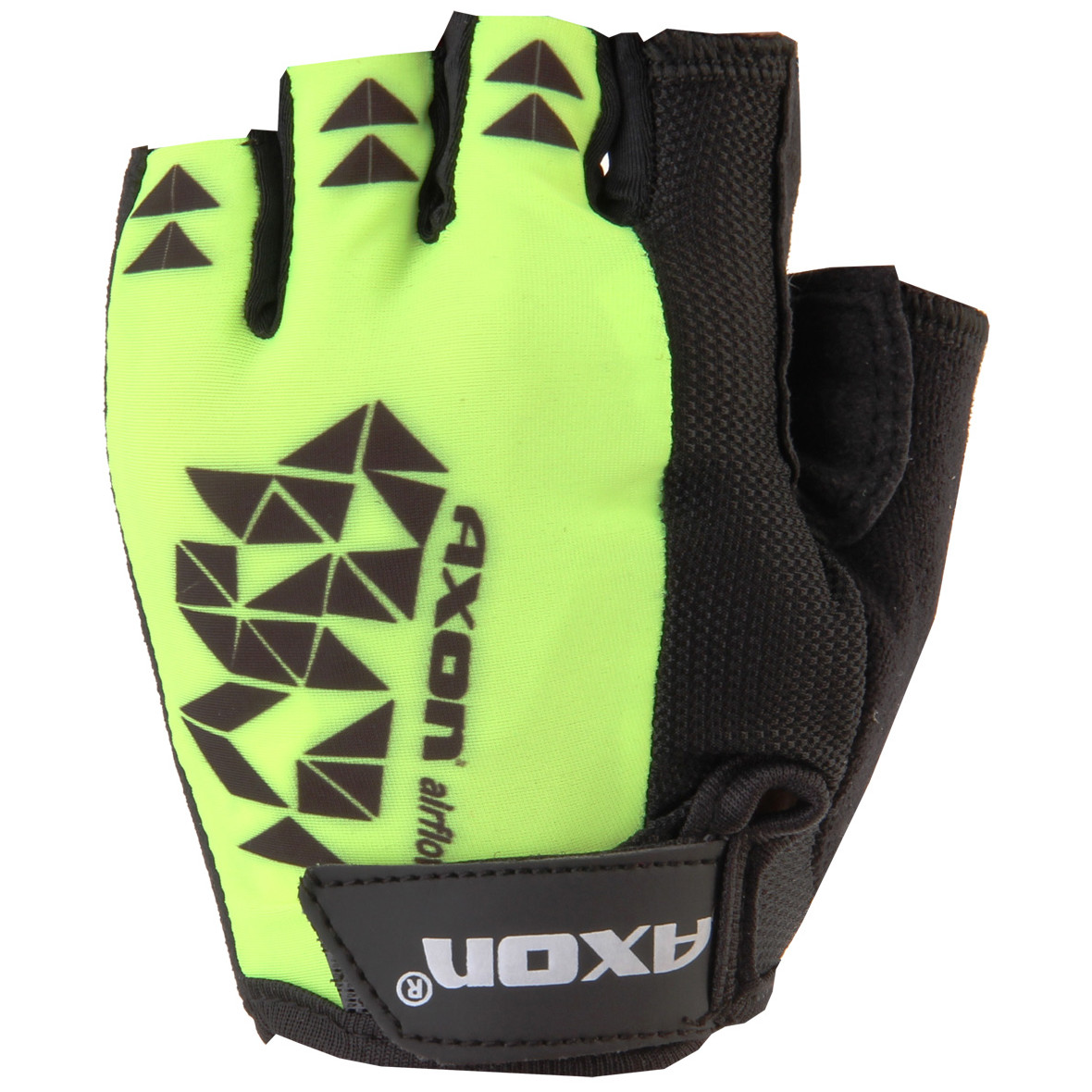 Cyklistické rukavice Axon 190 Velikost: M / Barva: žlutá