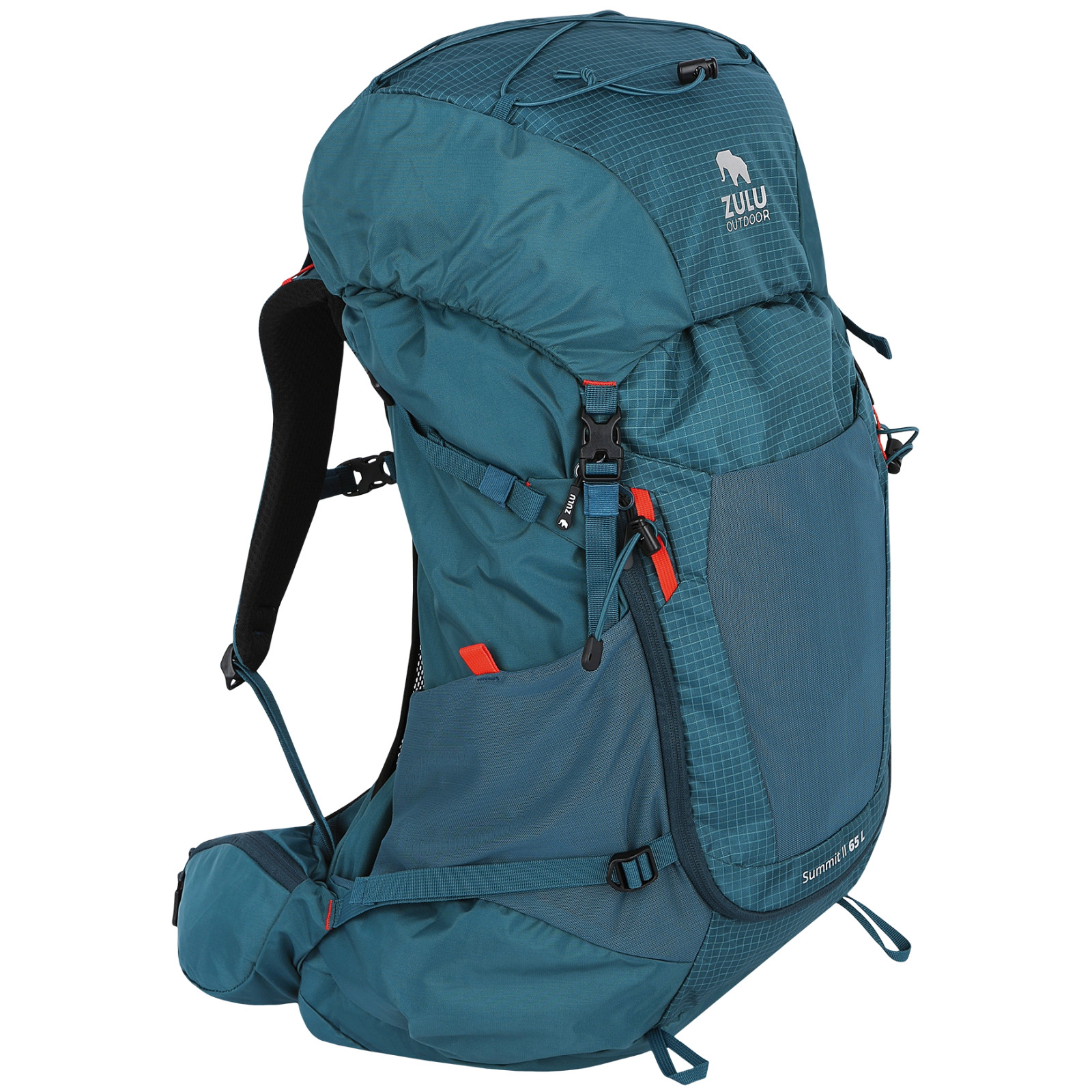 Turistický batoh Zulu Summit II 65 L - modrá
