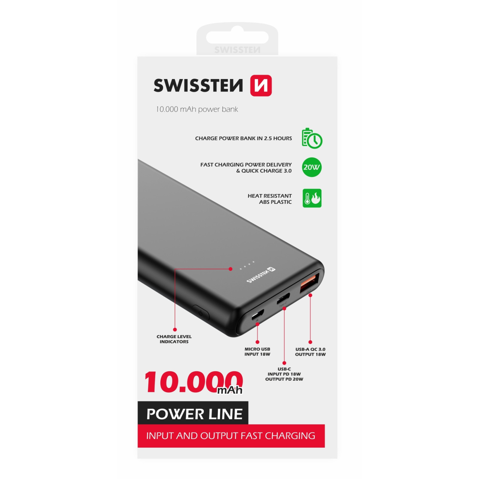 Station D’accueil Pour Montres à Dosettes Swissten – Design Pliable Et Universel – Noir