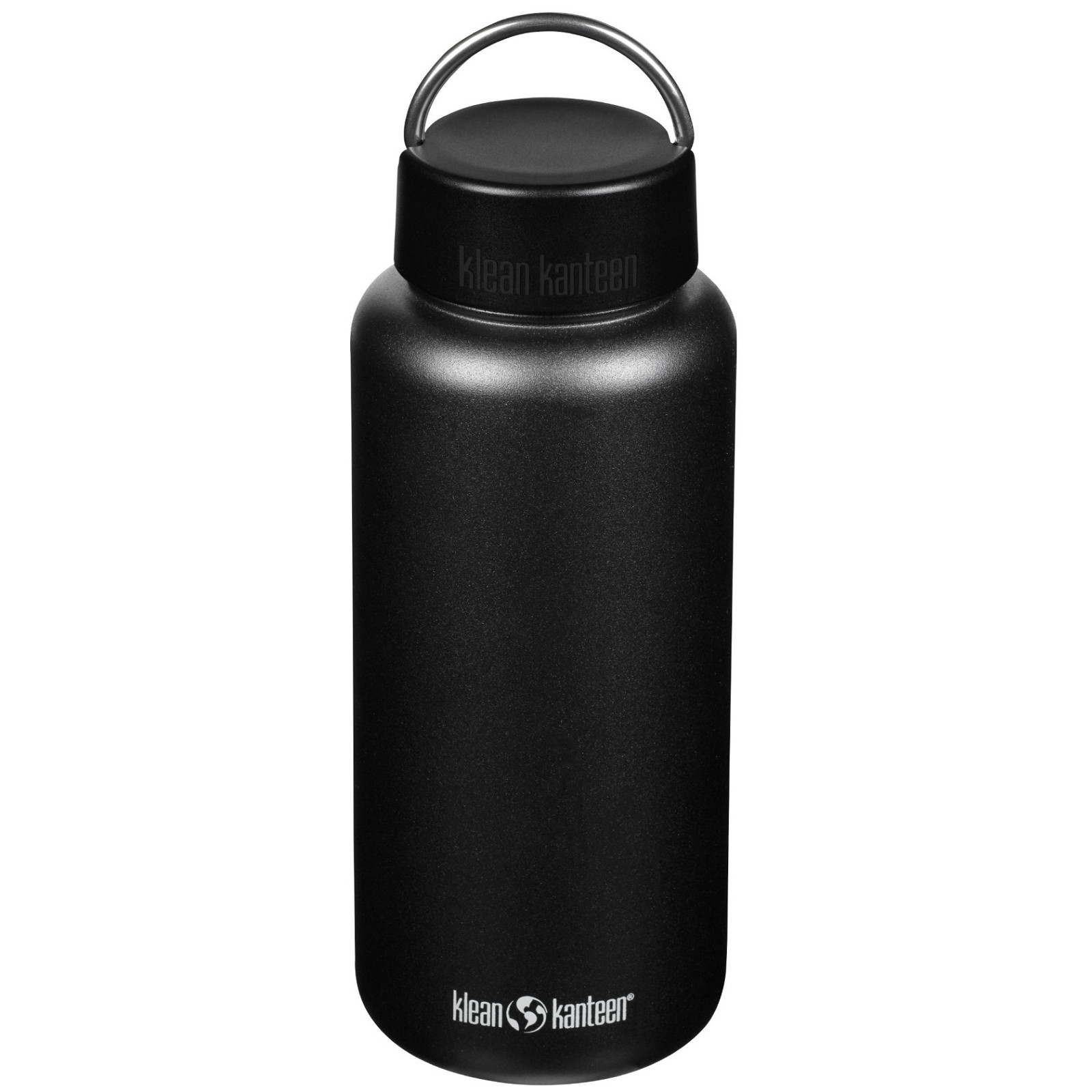 Nerezová lahev Klean Kanteen Wide w/Wide Loop Cap brushed stainless