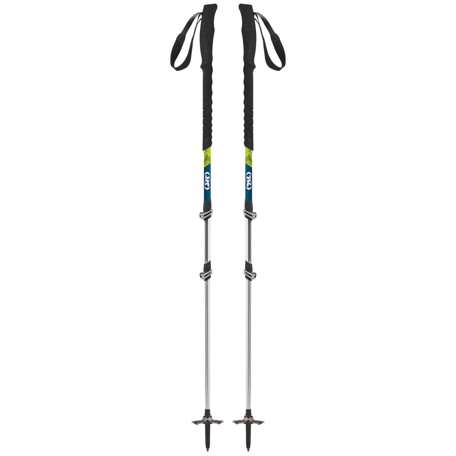 Bâtons De Randonnée Télescopiques TSL Tour Alu Compact 3 Cross Twist (62-125cm) NEUFS