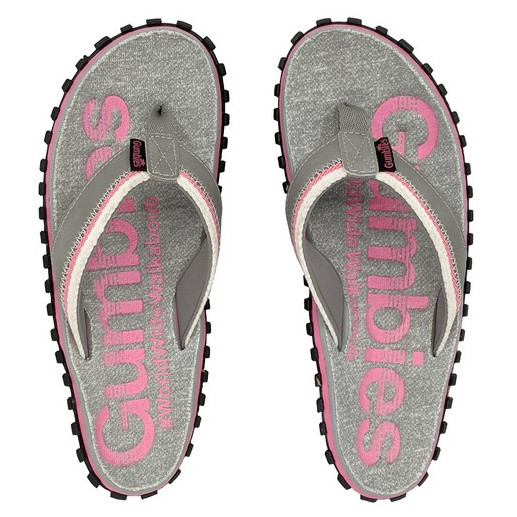 Žabky Gumbies Cairns pink Velikost bot (EU): 36 / Barva: šedá/růžová