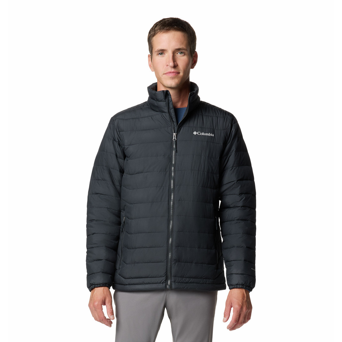 Pánská bunda Columbia Powder Lite™ II Jacket Velikost: XXL / Barva: černá