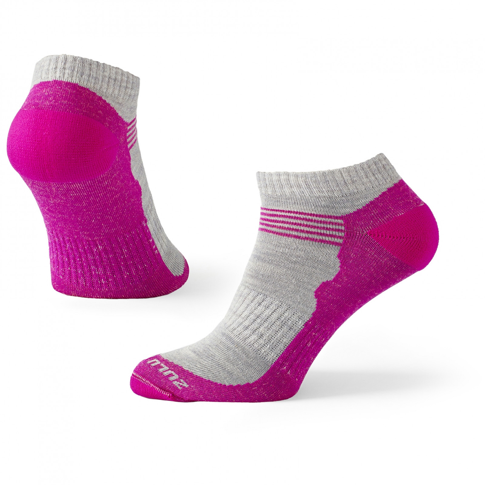 Ponožky Zulu Merino Summer W Velikost ponožek: 35-38 / Barva: šedá/růžová