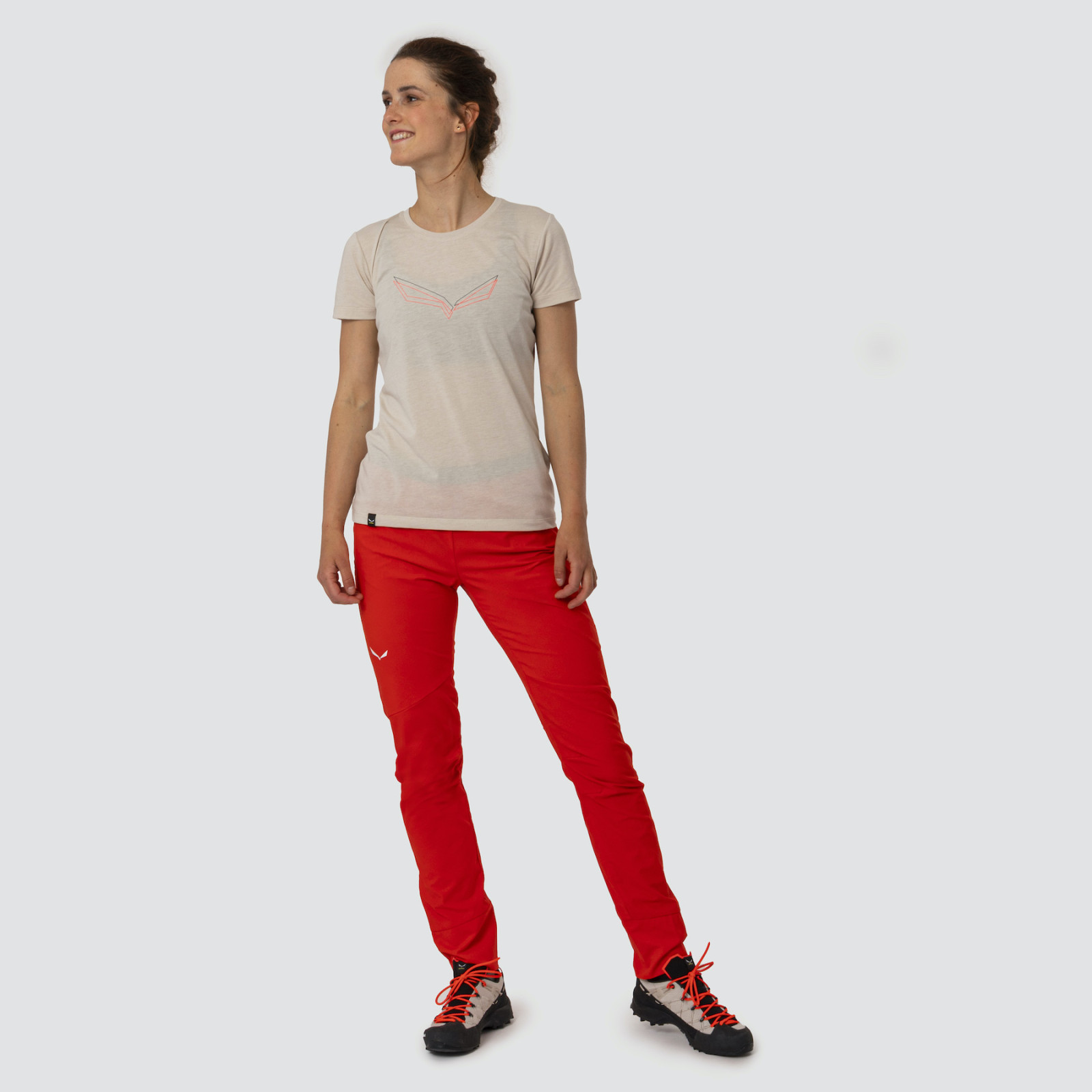 Pantaloni Traspiranti Donna SALEWA Sigilla Dst W Pants - Per Sci Alpinismo E Outdoor Pantaloni Softshell Donna - 10