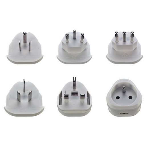 Adaptér Solight Cestovní sada výměnné vidlice pro celý svět 4camping.cz