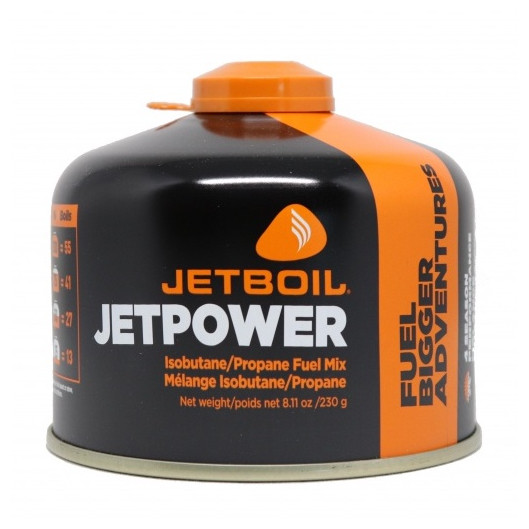 Kartuše Jet Boil JetPower Fuel 230g Barva: černá