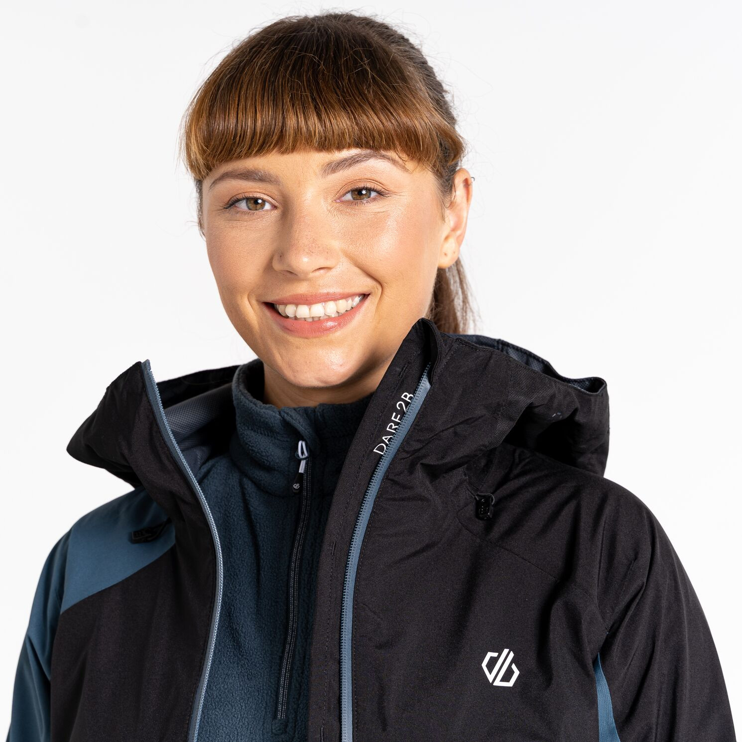 Dare 2b Traversing Core Giacca Intermedia Donna – Tessuto Elasticizzato Riciclato Con Retro Spazzolato – Protezione UV E Anti Odore - 2