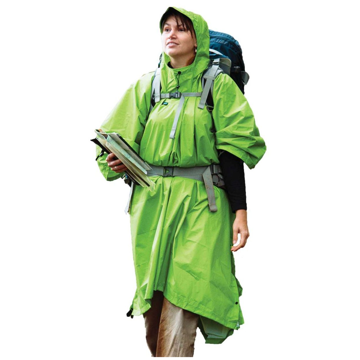 Sea to Summit 70D Tarp Poncho jako jarní záloha do deště