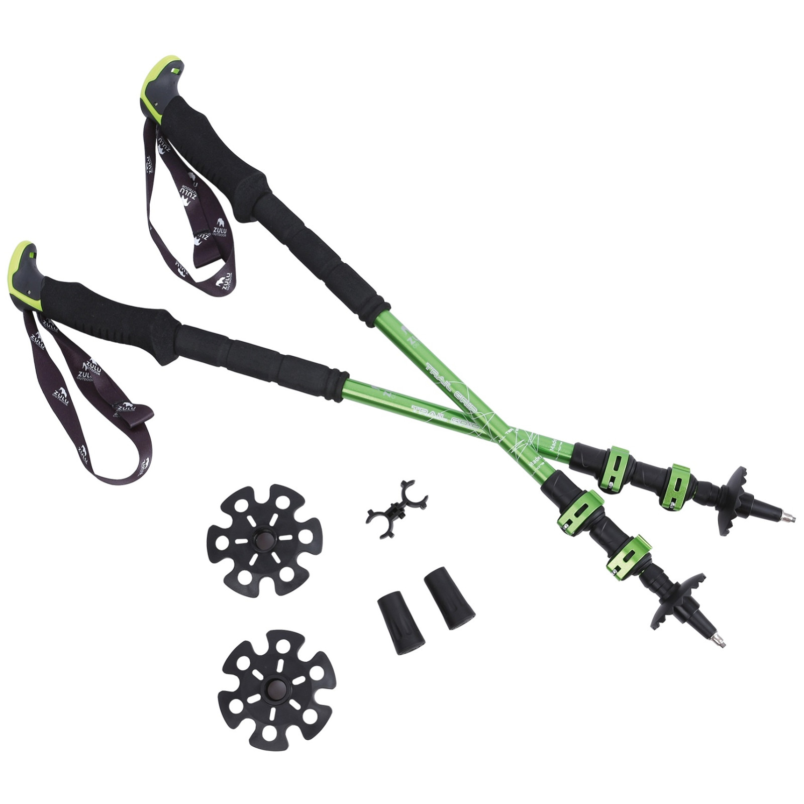 Zulu Trail Grip dostupné hliníkové trekové hole pro začátečníka