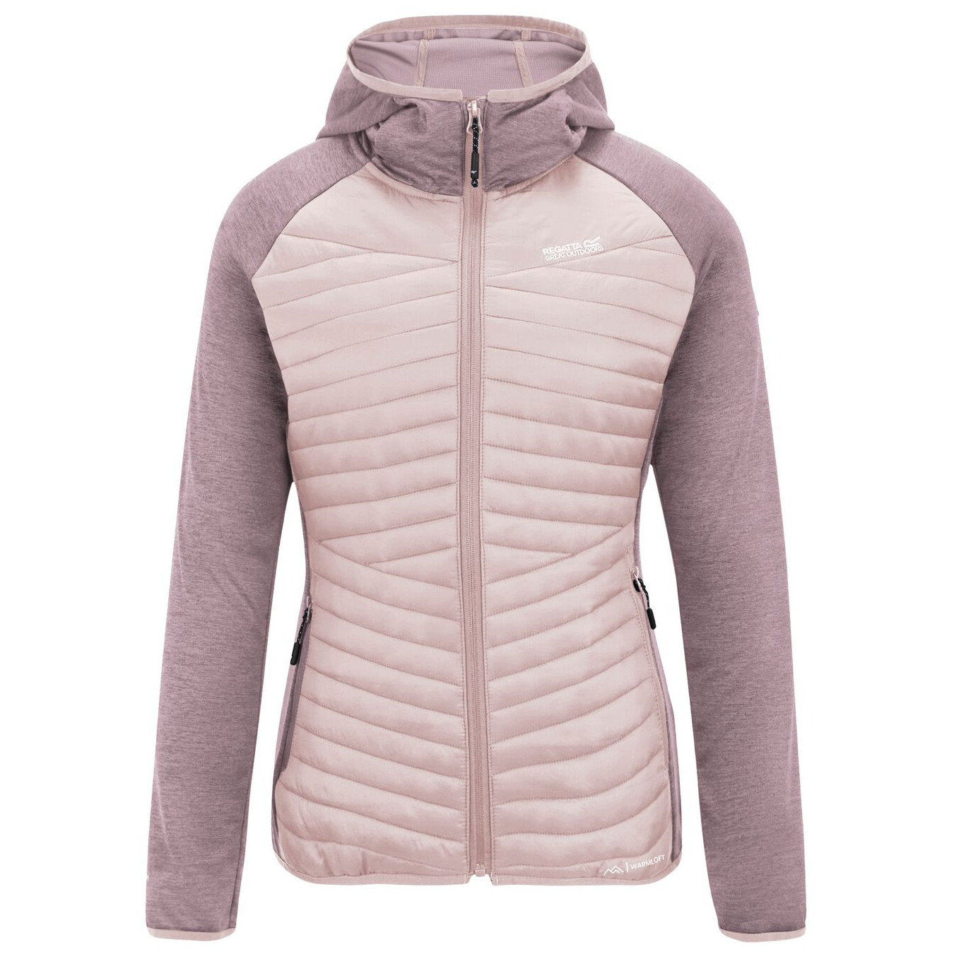 Dámská bunda Regatta Women’s Andreson Marl Hybrid - XS / světle růžová