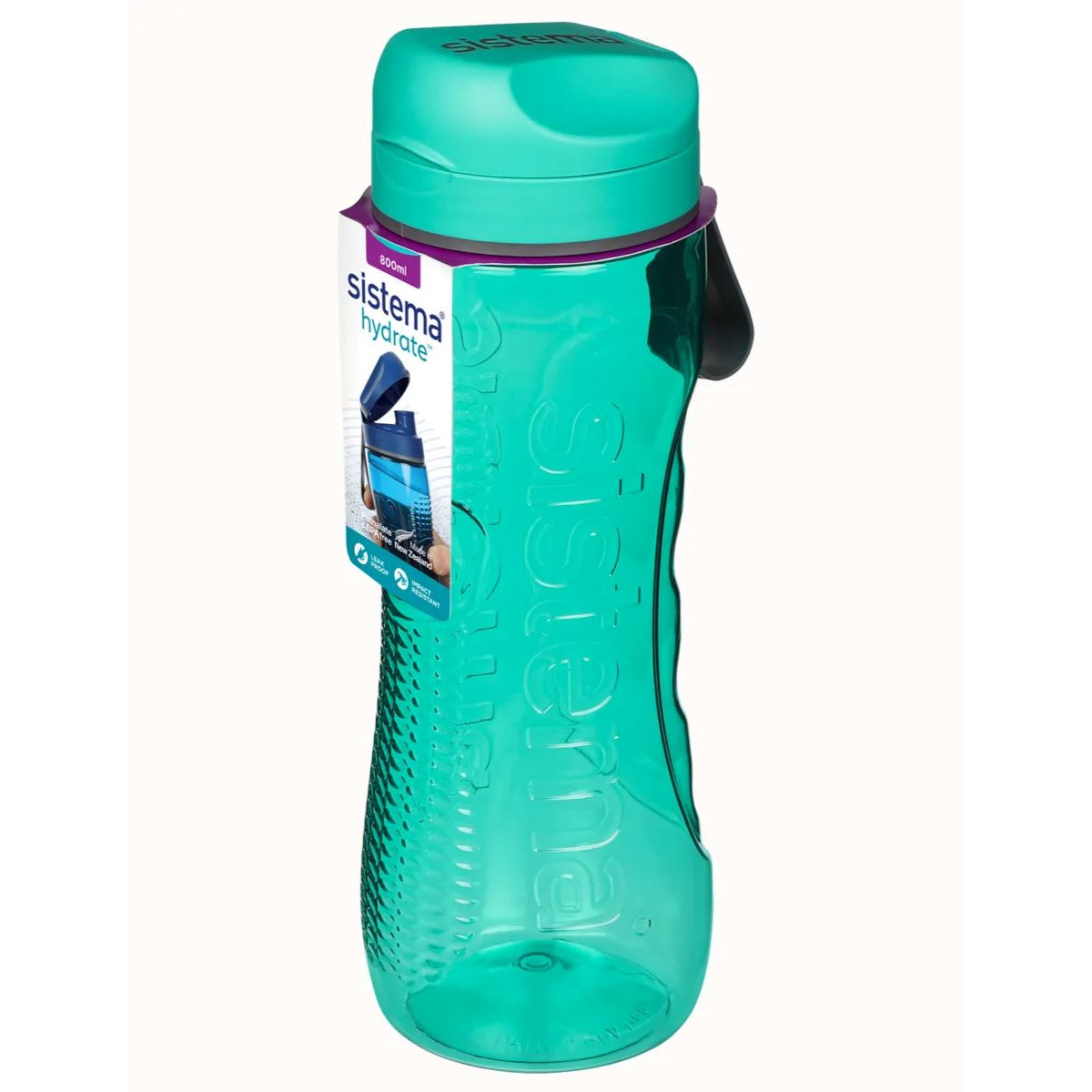 Láhev Sistema Hydrate Láhev Active Flip Top 800 ml Barva: zelená