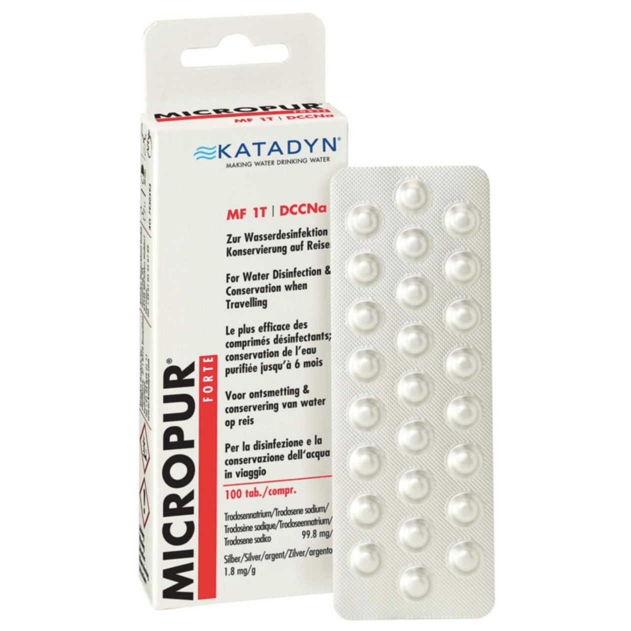 Dezinfekční tablety Katadyn Micropur Forte MF 1T