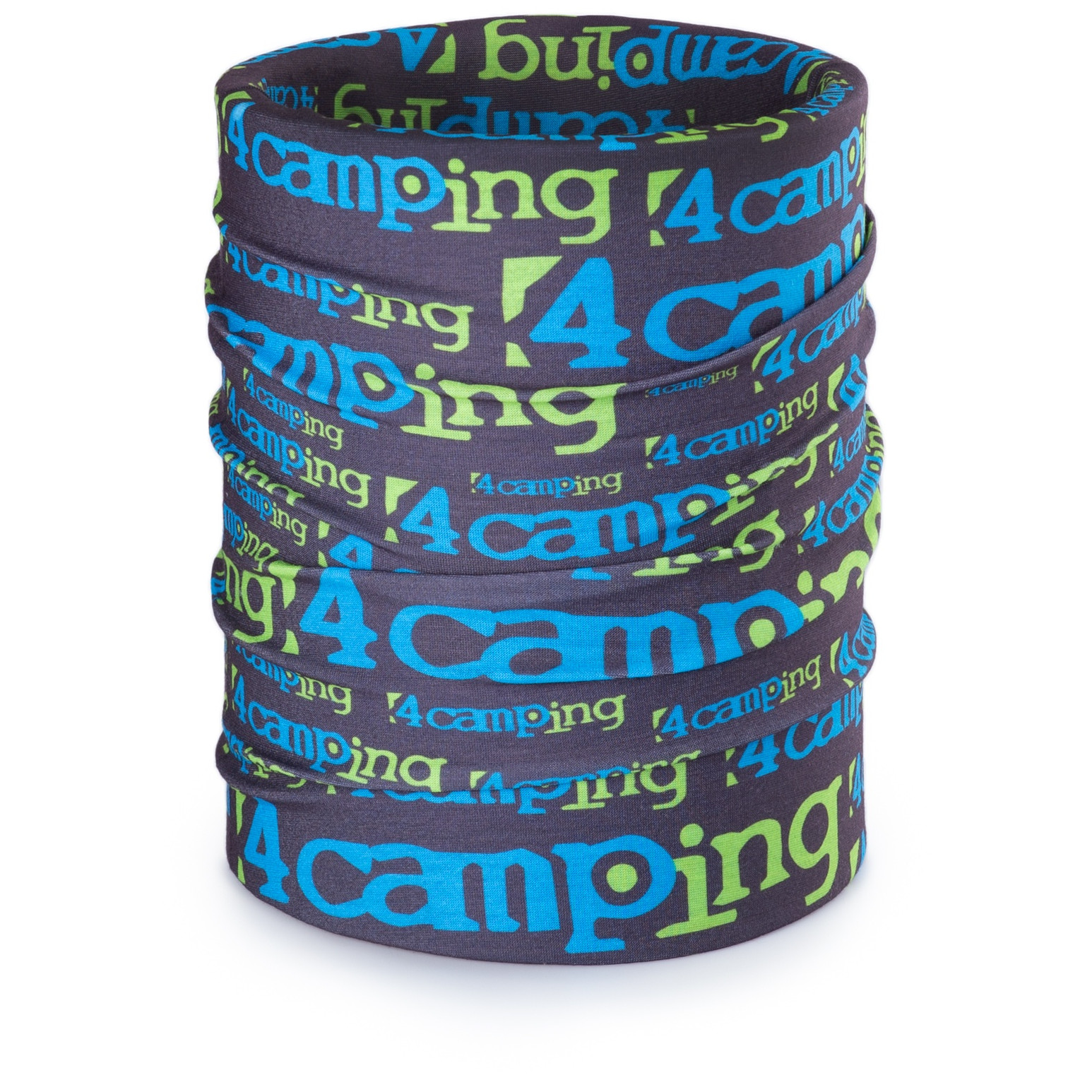 Multifunkční šátek 4camping Logo Barva: modrá/zelená